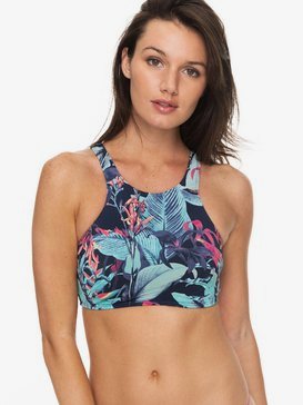 ROXY Essentials - Crop Bikini Top for Women  ERJX303656
