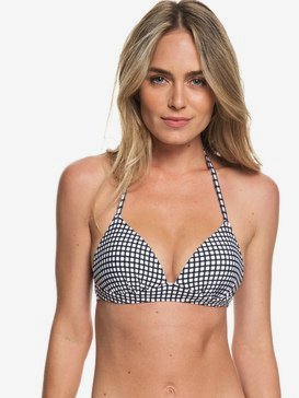 Beach Classics - Moulded Triangle Bikini Top for Women  ERJX303838