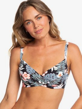 Beach Classics - D-Cup Moulded Bra Bikini Top for Women  ERJX303839