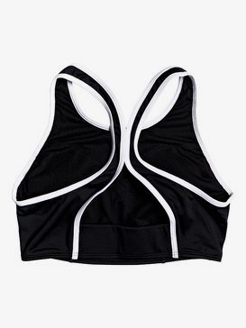 ROXY Fitness - Crop Top Bikini Top for Women  ERJX303974