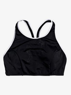 ROXY Fitness - Crop Top Bikini Top for Women  ERJX303974