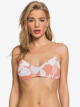 Printed Beach Classics - Athletic Triangle Bikini Top for Women  ERJX304071