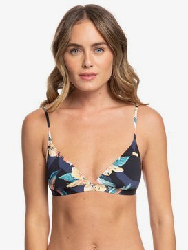 Printed Beach Classics - Fixed Triangle Bikini Top  ERJX304077