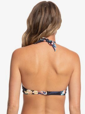 Printed Beach Classics - Halter Bikini Top  ERJX304080