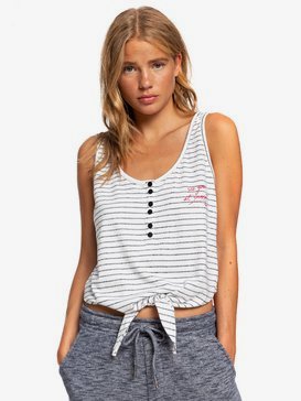 Enjoy The Party - Tie-Front Vest Top  ERJZT04826