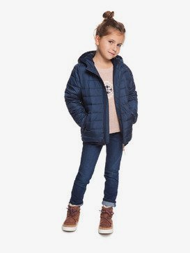 Future Holds - Hooded Puffer Jacket for Girls 2-7  ERLJK03024