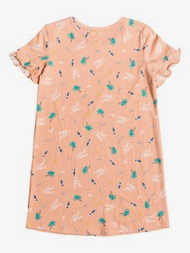 Second Sun - Short Sleeve T-Shirt Dress for Girls 2-7  ERLKD03064