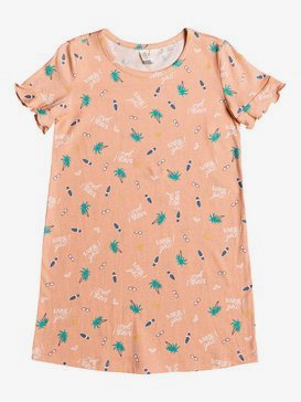 Second Sun - Short Sleeve T-Shirt Dress for Girls 2-7  ERLKD03064