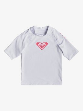 Whole Hearted - Short Sleeve UPF 50 Rash Vest for Girls 2-7  ERLWR03074