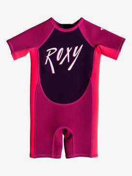 1.5mm Syncro - Back Zip Short Sleeve Springsuit for Toddlers (F)  EROW503002