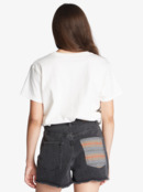 Kissing The Swell - Denim Shorts for Women  ARJDS03029