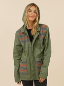 Could Be You - Hooded Light Weight Parka for Women  ARJJK03056