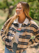 Wave Check - Denim Jacket for Women  ARJJK03057