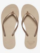roxy azul flip flops