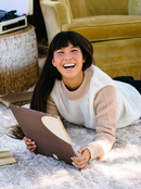 Lay Days - Cropped Sweatshirt for Women  ARJSW03281