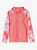 California Friends - Long Sleeve UPF 50 Zipped Rashguard for Girls 8-16  ERGWR03229