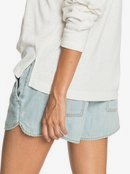 Back To The Beach - Denim Beach Shorts for Women  ERJDS03248