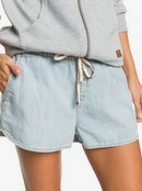 Back To The Beach - Denim Beach Shorts for Women  ERJDS03248
