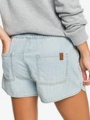 Back To The Beach - Denim Beach Shorts for Women  ERJDS03248