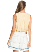 Morning Splendour Vintage - Denim Bermuda Shorts for Women  ERJDS03254