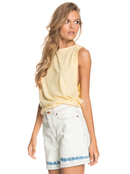 Morning Splendour Vintage - Denim Bermuda Shorts for Women  ERJDS03254