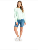 Midnight Circle - Denim Bermuda Shorts for Women  ERJDS03256