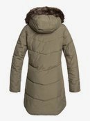 Ellie Länger geschnittene, wasserdichte Steppjacke mit Ellie Länger geschnittene, wasserdichte Steppjacke mit