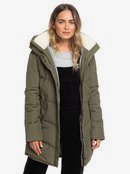 Ellie Länger geschnittene, wasserdichte Steppjacke mit Ellie Länger geschnittene, wasserdichte Steppjacke mit