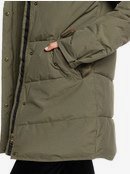 Ellie Länger geschnittene, wasserdichte Steppjacke mit Ellie Länger geschnittene, wasserdichte Steppjacke mit