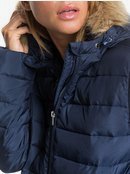 Rock Peak Fur - Water-Resistant Hooded Puffer Jacket for Women  ERJJK03392