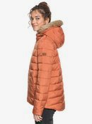 Rock Peak Fur - Water-Resistant Hooded Puffer Jacket for Women  ERJJK03392