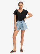 Starry Dream - Short Sleeve V-Neck Top  ERJKT03651