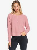 Take It Home - Cosy Waffle Knit Sweatshirt for Women  ERJKT03721