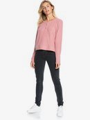 Take It Home - Cosy Waffle Knit Sweatshirt for Women  ERJKT03721