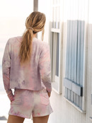 Sunshine Spirit - Cosy Long Sleeve Tie-Dye Top for Women  ERJKT03757