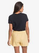 Love Square - Linen Beach Shorts  ERJNS03249