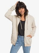 ladies longline zip up hoodie