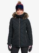 roxy quinn quilted snow jacket
