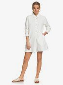 Midnight Pool - Long Sleeve Shirt Playsuit for Women ERJWD03421