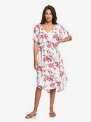 Flamingo Shades - Short Sleeve Midi Dress for Women  ERJWD03428