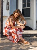 Nowhere To Hide - Strappy Midi Dress for Women  ERJWD03540