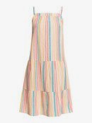 Golden Allure - Strappy Midi Dress for Women  ERJWD03589