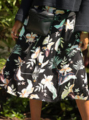 Night Time - Midi Skirt for Women  ERJWK03104