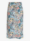 Marine Bloom - Midi Skirt for Women  ERJWK03107