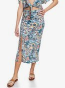 Marine Bloom - Midi Skirt for Women  ERJWK03107