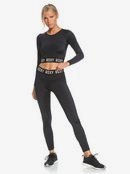 ROXY Active Cropped Long Sleeve UP 50 Rash Vest  ERJWR03441