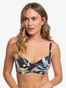 Printed Beach Classics - D-Cup Underwired Bra Bikini Top ERJX304079
