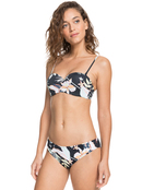 Printed Beach Classics - Moulded Bandeau Bikini Top for Women  ERJX304341