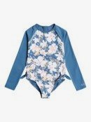 Swim Lovers - Long Sleeve UPF 50 One-Piece Rashguard for Girls 2-7  ERLWR03175