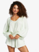 What A Vibe - Long Sleeve Crop Top for Women  ARJWT03315